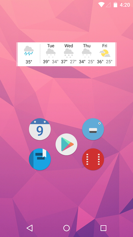   Merus - Icon Pack: captura de tela 