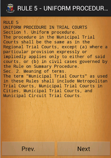 【免費書籍App】Philippines Rules of Court-APP點子