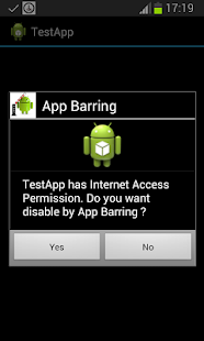 App Barring Screenshots 2