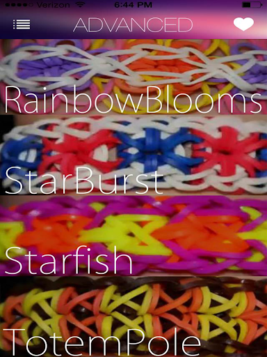 【免費娛樂App】Rainbow Loom Designs-APP點子