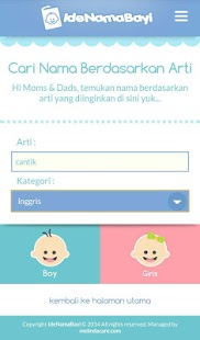 How to download Ide Nama Bayi 1.1 mod apk for android