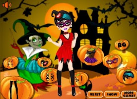 Halloween Happy Girl Party APK Ekran Görüntüsü Küçük Resim #12