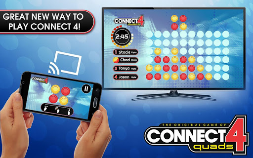 CONNECT 4 Quads for Chromecast