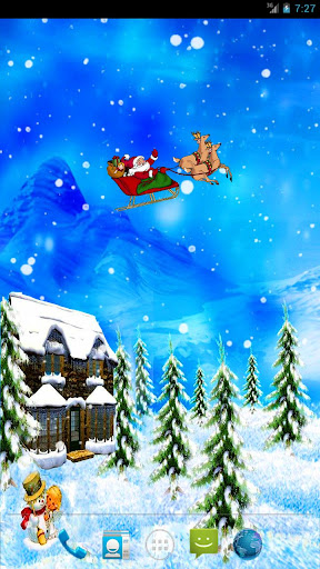 【免費個人化App】Christmas Snow LWP paid-APP點子