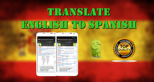 TRANSLATE ENGLISH TO SPANISH