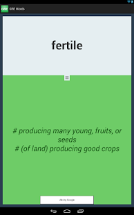 GRE FlashCards Screenshots 0