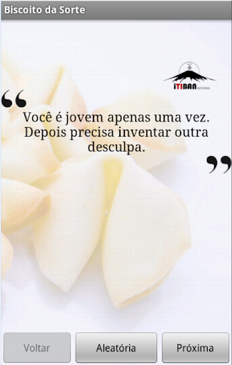 Biscoito da Sorte - Frases