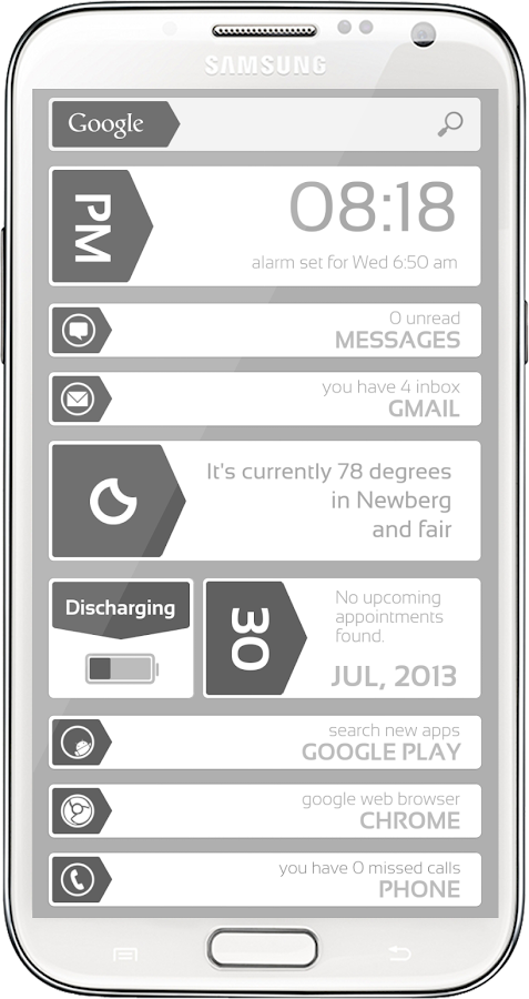 Jamison theme UCCW skin - screenshot
