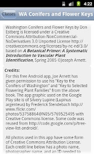 WA Conifers & Wildflowers Keys Screenshots 7