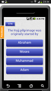 Islamic Knowledge Quiz Screenshots 0