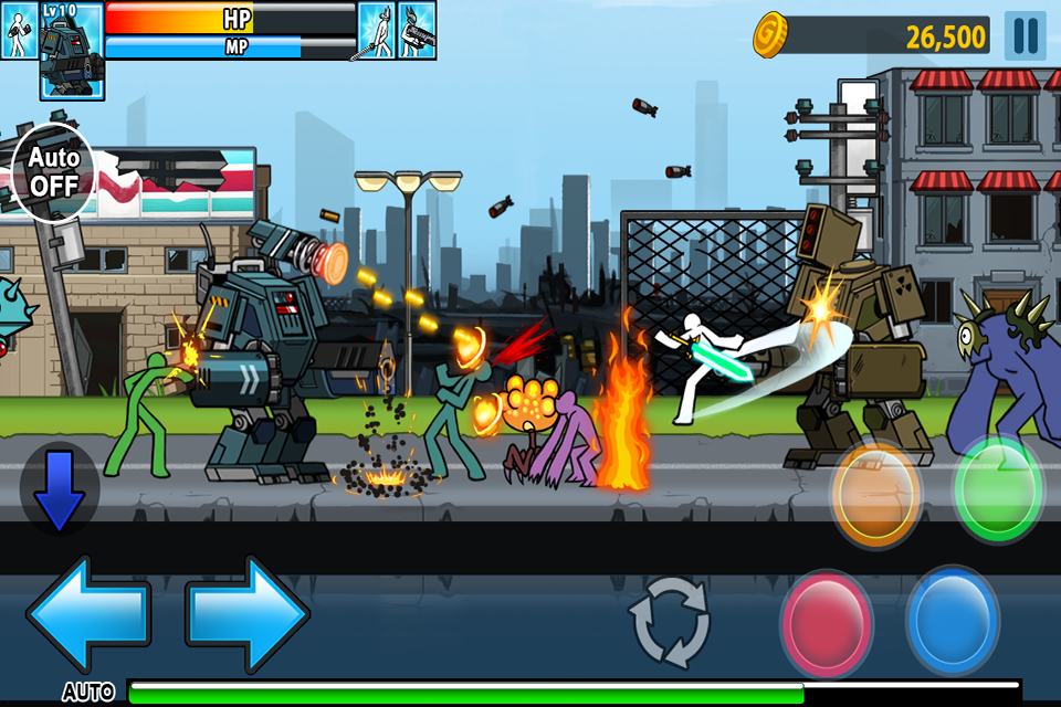 Android application Anger Of Stick 4 screenshort