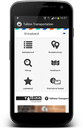 Tallinn Transportation +Widget
