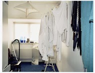 Oude huis van Christa en Sander - kamer met wasrek