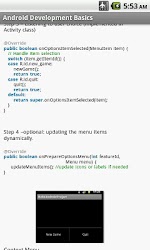 Android Development Basics