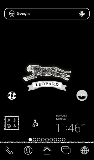 leopard dodol theme