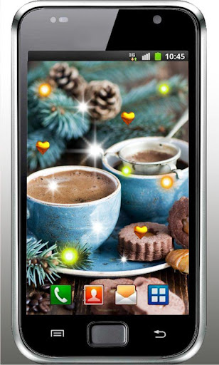 Coffee Cookie live wallpaper