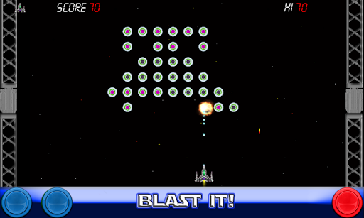 【免費街機App】Blast It!! Invaders-APP點子