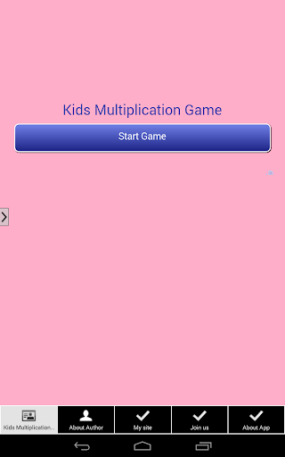 Kids Multiplication Table Quiz