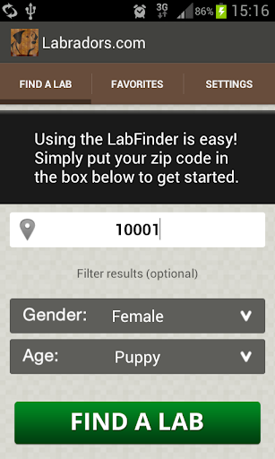 Labrador Finder