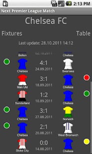 Lastest Next Premier League Match FREE APK