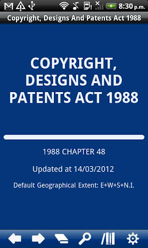 Copyright Designs Patents Act
