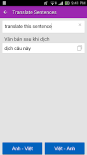  English Vietnamese Dictionary TFlat – Vignette de la capture d'écran  