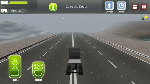 【免費賽車遊戲App】Truck Driver 3 :Rain and Snow-APP點子