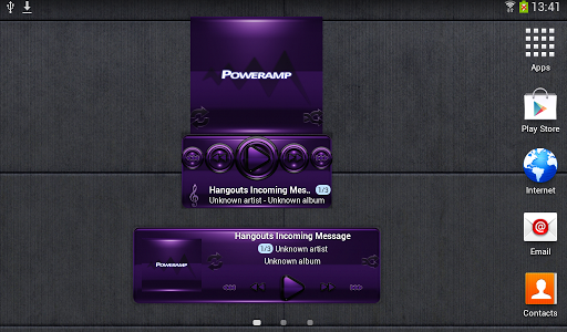 免費下載音樂APP|Poweramp widget - BLACK Purple app開箱文|APP開箱王