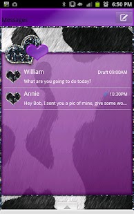 How to mod GO SMS - Purple Cow Hearts patch 1.1 apk for bluestacks