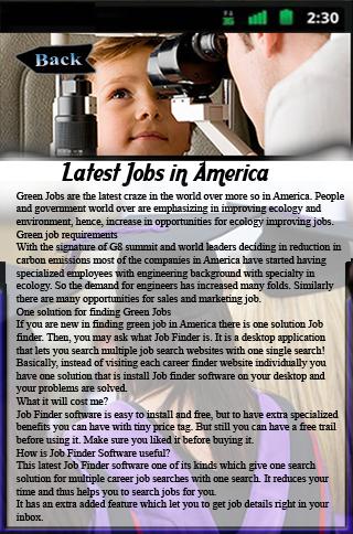 Latest Jobs in America