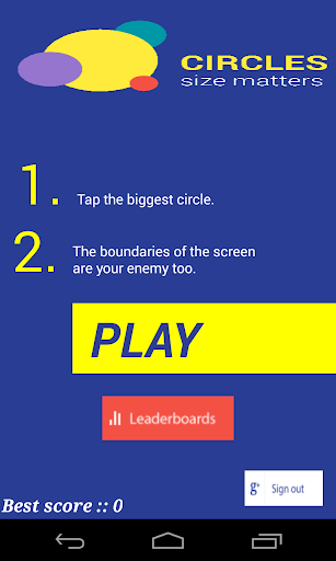 【免費休閒App】Circles  Size Matters-APP點子