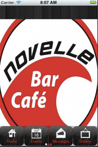 Bar-Cafe Novelle App
