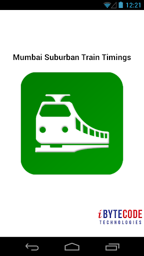 【免費旅遊App】Mumbai Suburban Train Timings-APP點子