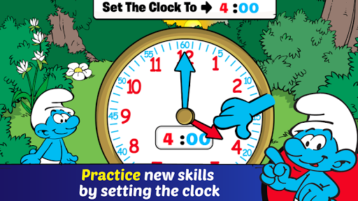 【免費教育App】Telling Time with the Smurfs-APP點子