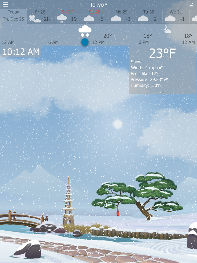 YoWindow Weather - screenshot