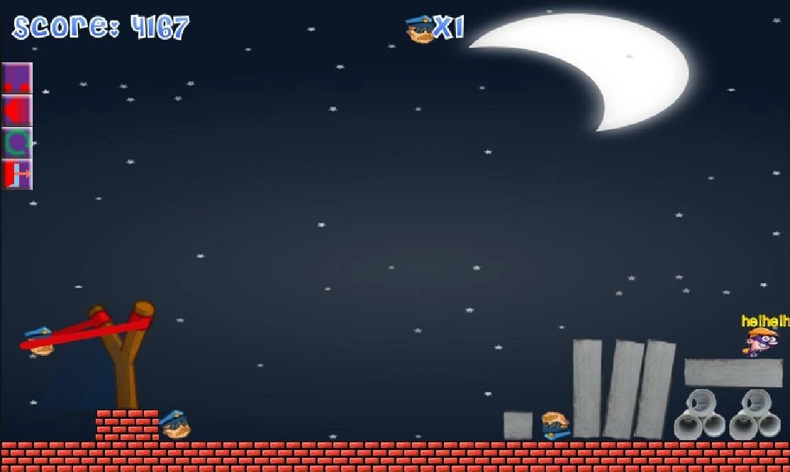 Игра Angry Birds - Policeman для планшетов на Android