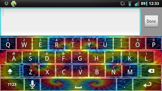 How to download Tie Dye Keyboard Skin 1.0 unlimited apk for android