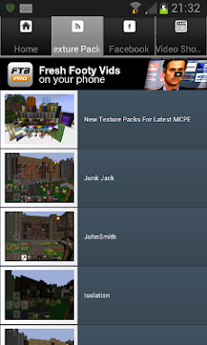 「Texture Packs For Minecraft PE」 - Androidアプリ | APPLION
