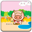 Moo Chicky Water gun Full Them logo
