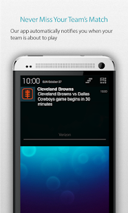 Cleveland Football Alarm Pro Screenshots 1