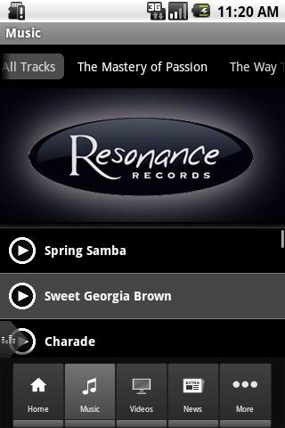 Resonance Records Android app Screenshot 2