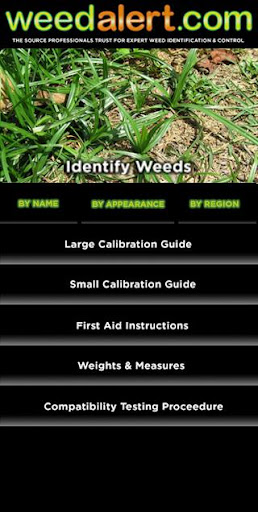 Weed Alert Mobile App