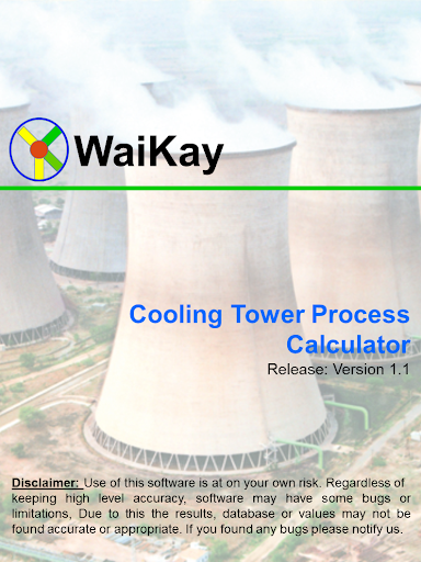 Cooling Tower Process Calc