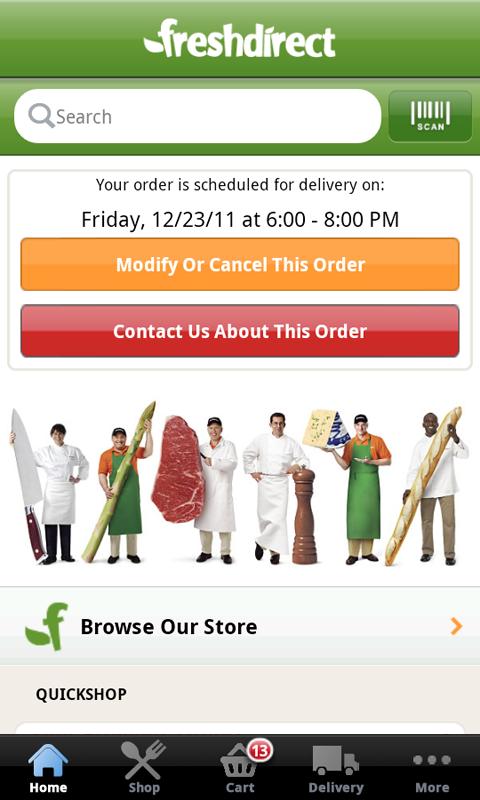 FreshDirect Android Apps On Google Play