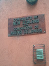 Placa Consulado De Nueva Zelandia