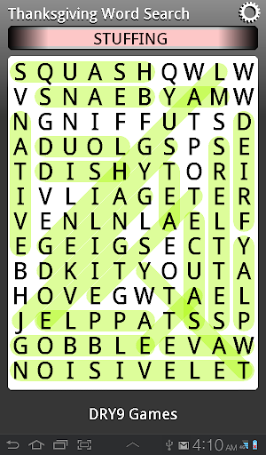 【免費解謎App】Thanksgiving Word Search-APP點子