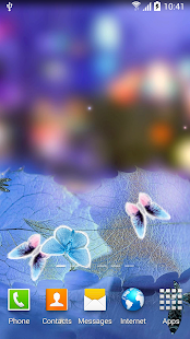 Androidアプリ Abstract Butterflies Wallpaper のスクリーンショット