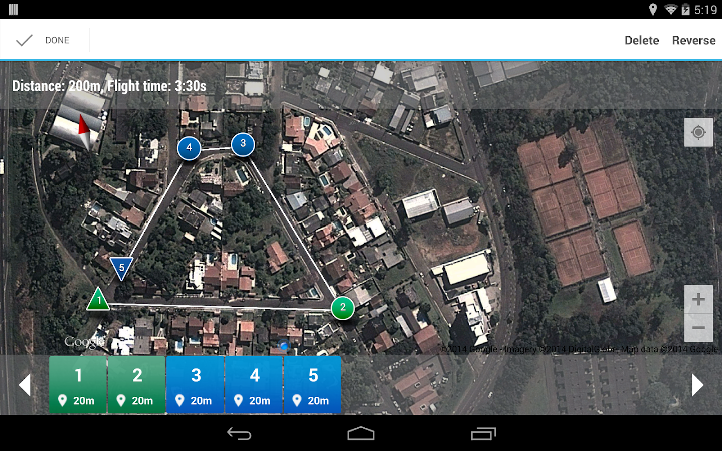   DroidPlanner 2 – Capture d'écran 