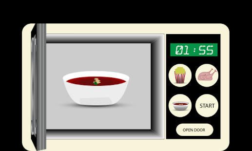 Kids Virtual Microwave