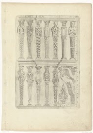 Tien balusters of termen